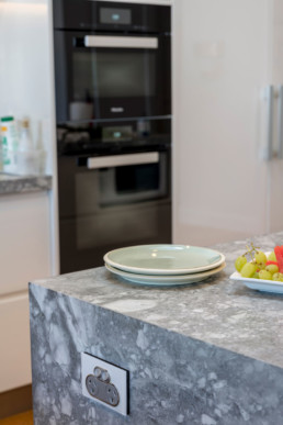 kitchen marble countertop | Built by Trademark Builders Melbourne